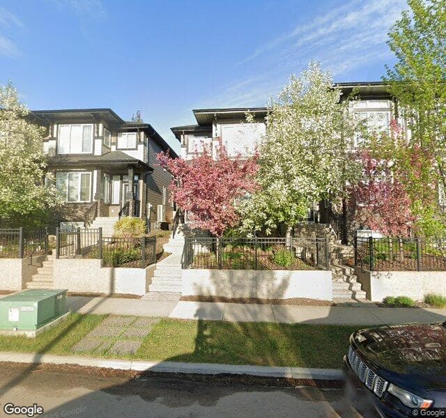 Street view of 7446 May Common NW, Edmonton