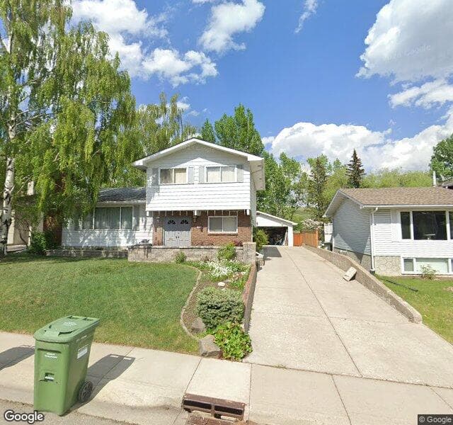 Street view of 3375 Breton Close NW, Calgary