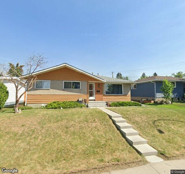 Street view of 1932 Matheson Drive NE, Calgary