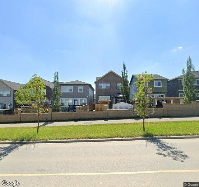 Street view of 155 Evanscrest Way NW, Calgary