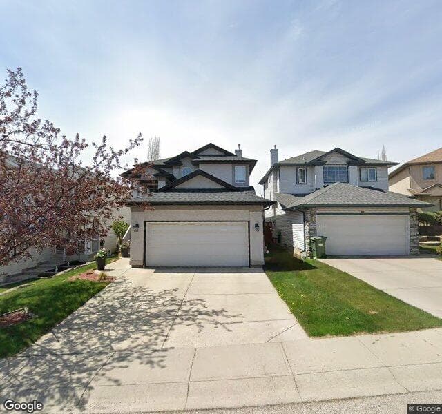Street view of 28 Tuscany Ridge Green NW, Calgary