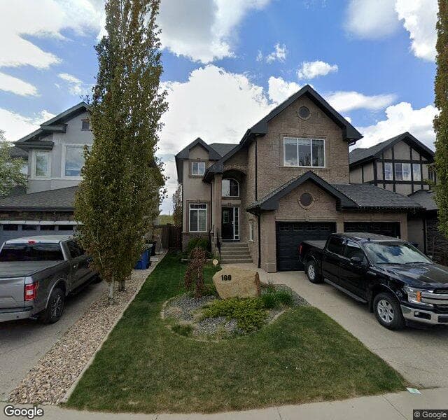 Street view of 100 Wentworth Crescent SW, Calgary
