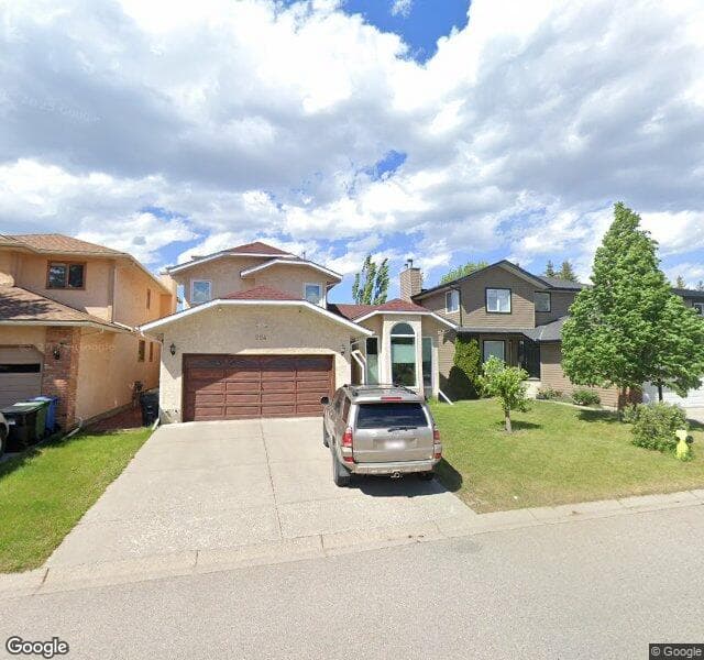 Street view of 224 Scurfield Place NW, Calgary
