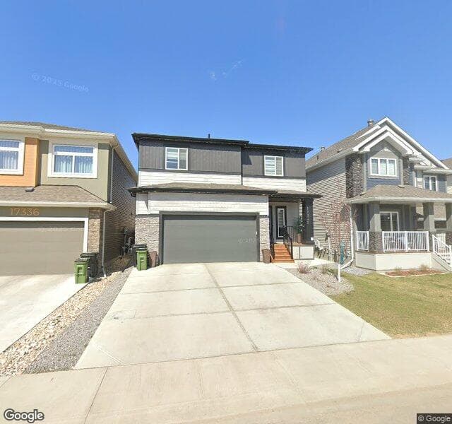 Street view of 17332 9 Avenue SW, Edmonton