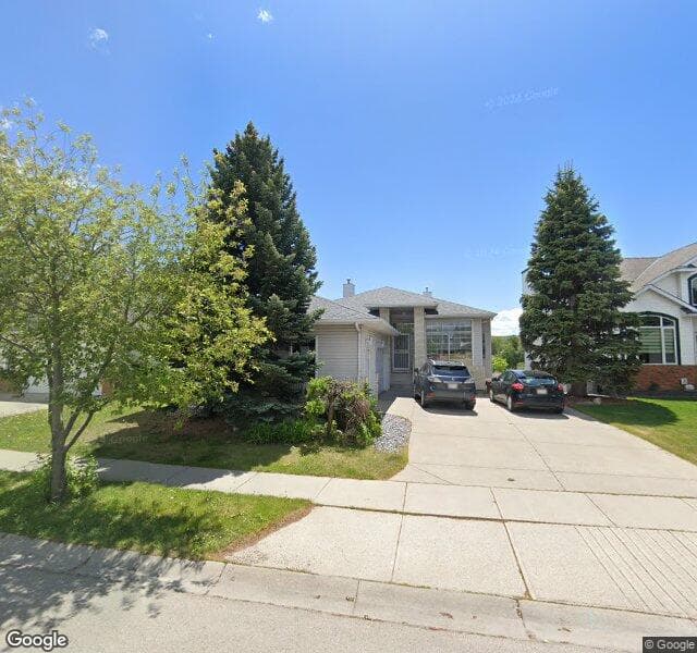 Street view of 10048 Hidden Valley Drive NW, Calgary