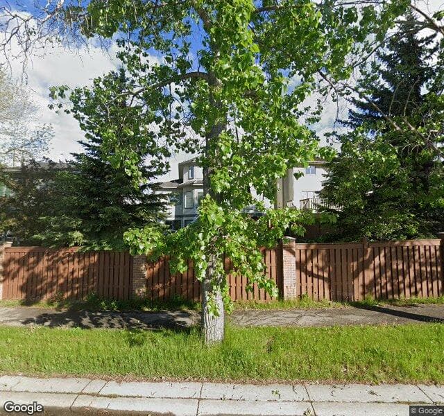 Street view of 28 Strathaven Circle SW, Calgary