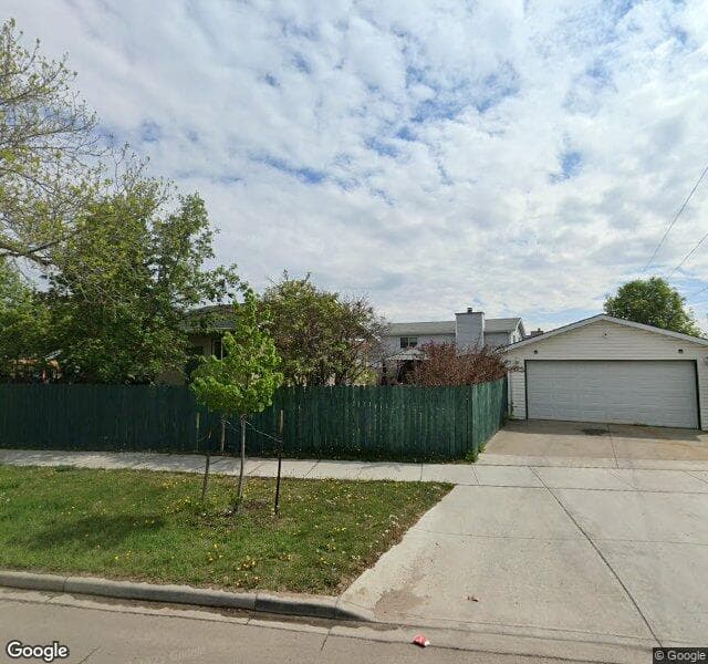 Street view of 9911 163 Avenue NW, Edmonton