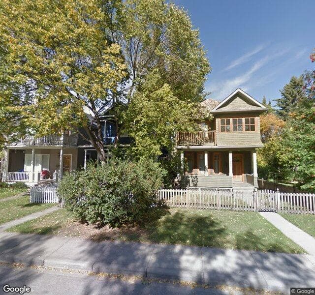Street view of 1646 Broadview Road NW, Calgary
