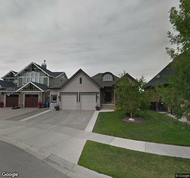 Street view of 157 Elgin Estates Park SE, Calgary