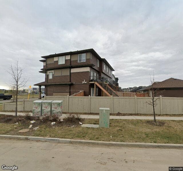 Street view of 4088 Chappelle Green SW, Edmonton