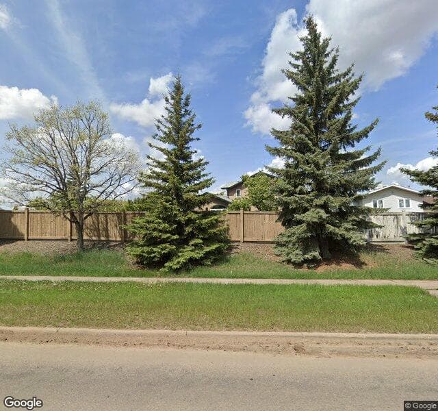Street view of 16708 88 Street NW, Edmonton