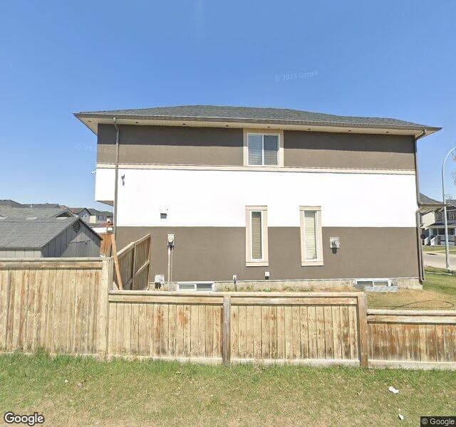 Street view of 9209 Saddlebrook Drive NE, Calgary