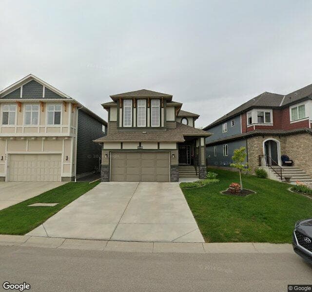 Street view of 497 Mahogany Manor SE, Calgary