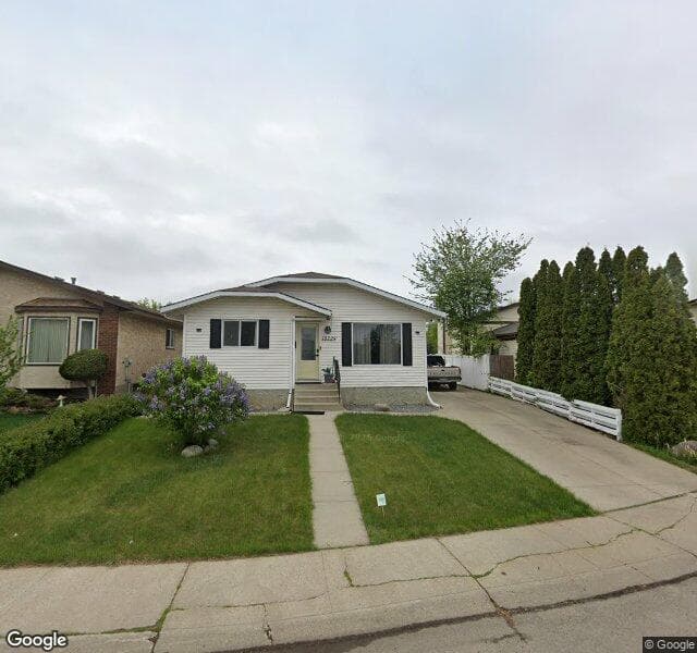 Street view of 15229 83 Street NW, Edmonton