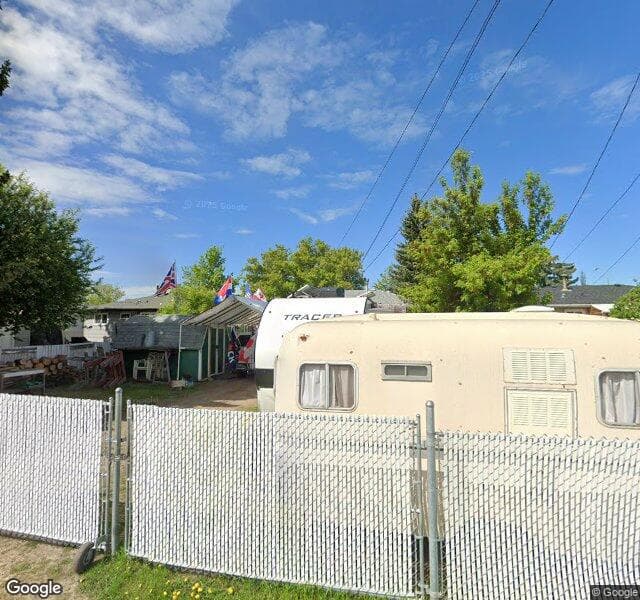 Street view of 13215 77 Street NW, Edmonton