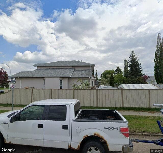 Street view of 5935 157 Avenue NW, Edmonton