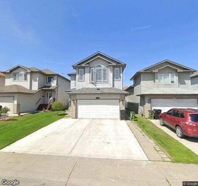 Street view of 16218 48 Street NW, Edmonton