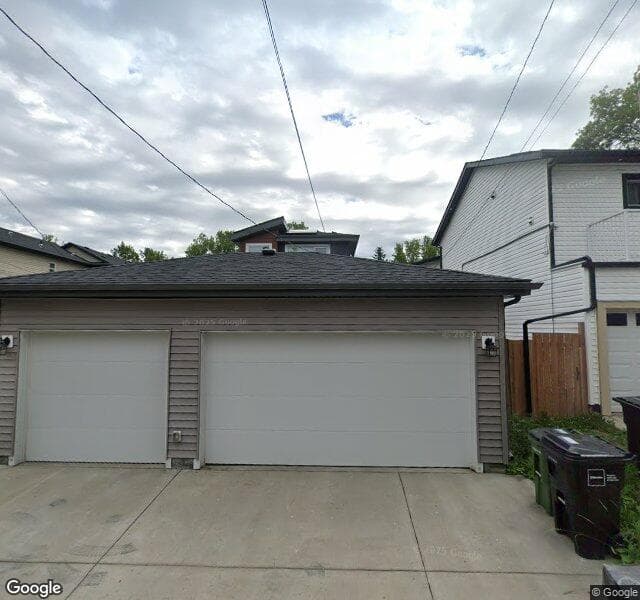 Street view of 6704 106 Street NW, Edmonton