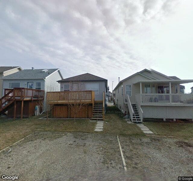 Street view of 267 Covehaven View NE, Calgary