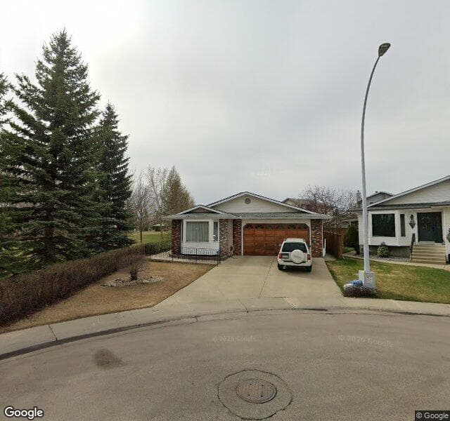 Street view of 18832 54 Avenue NW, Edmonton