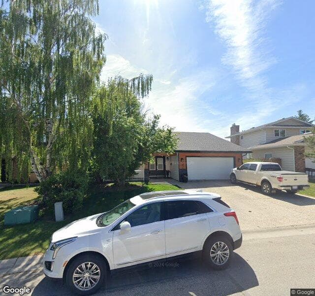 Street view of 100 Range Way NW, Calgary