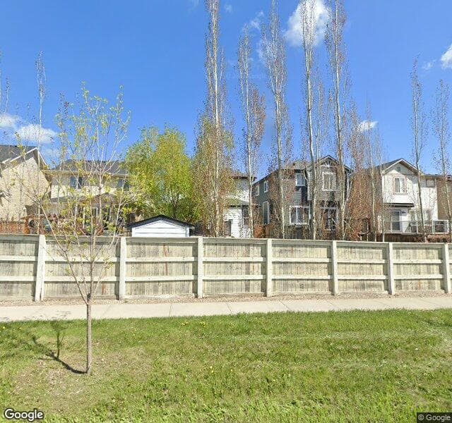 Street view of 448 Silverado Plains Circle SW, Calgary