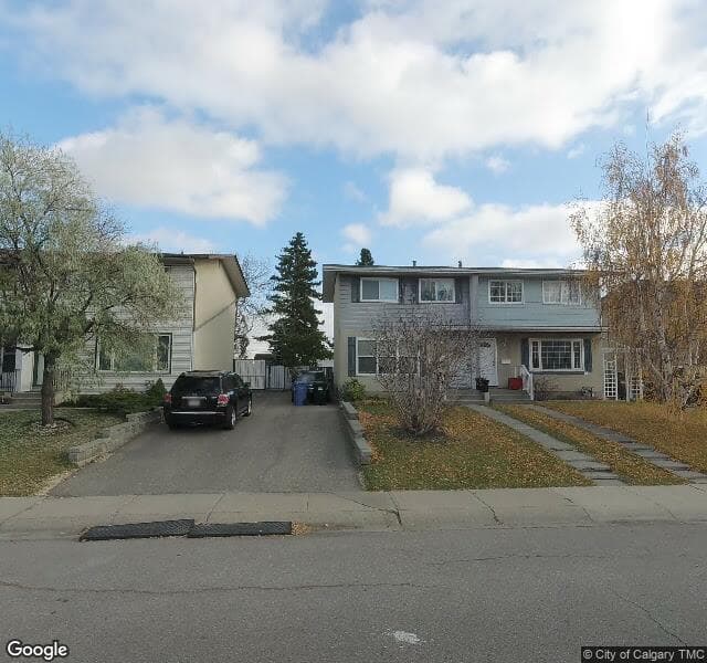 Street view of 5608 Trelle Drive NE, Calgary