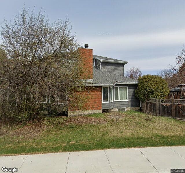 Street view of 17508 55 Avenue NW, Edmonton