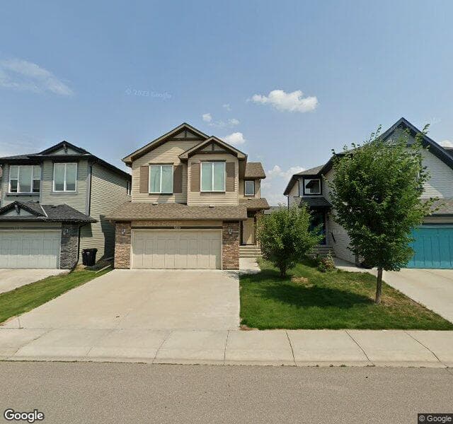 Street view of 1229 Brightoncrest Common SE, Calgary