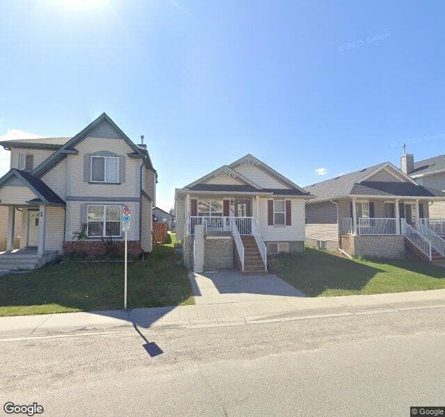 Street view of 109 Taralake Terrace NE, Calgary