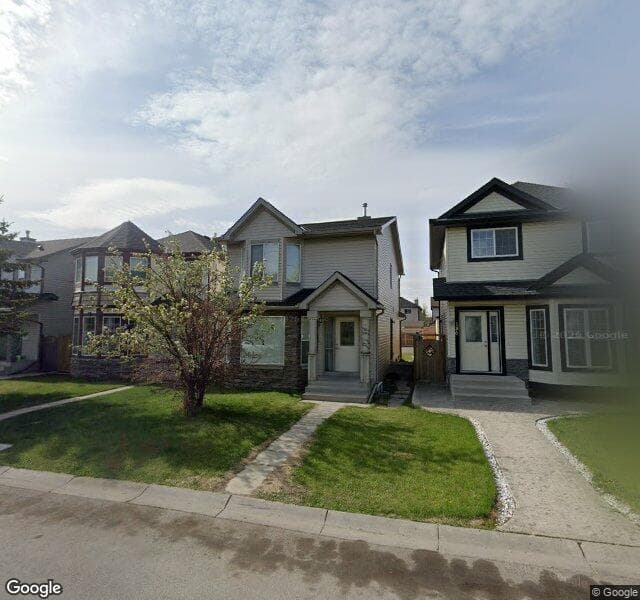 Street view of 190 Taravista Street NE, Calgary