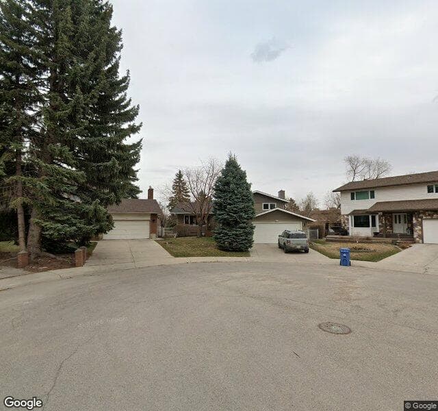 Street view of 336 Cannington Place SW, Calgary