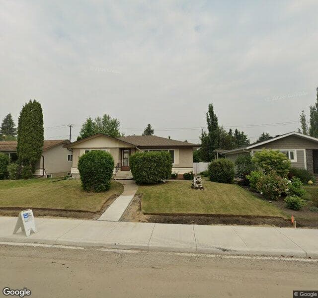 Street view of 6812 94B Avenue NW, Edmonton