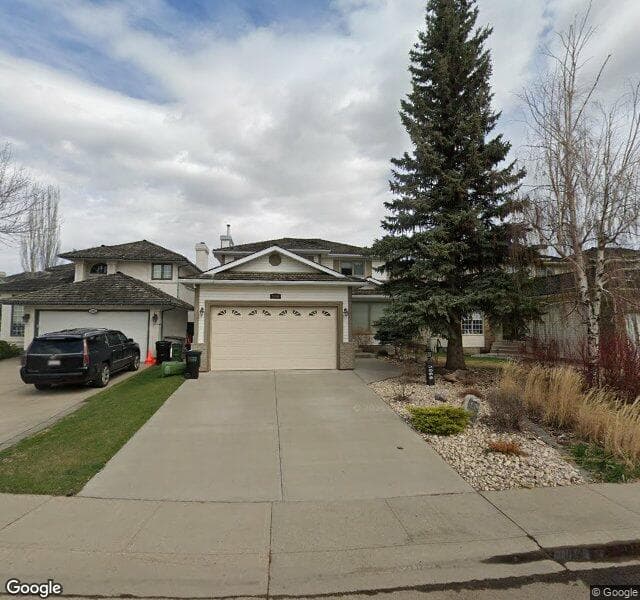 Street view of 1066 Wedgewood Boulevard NW, Edmonton