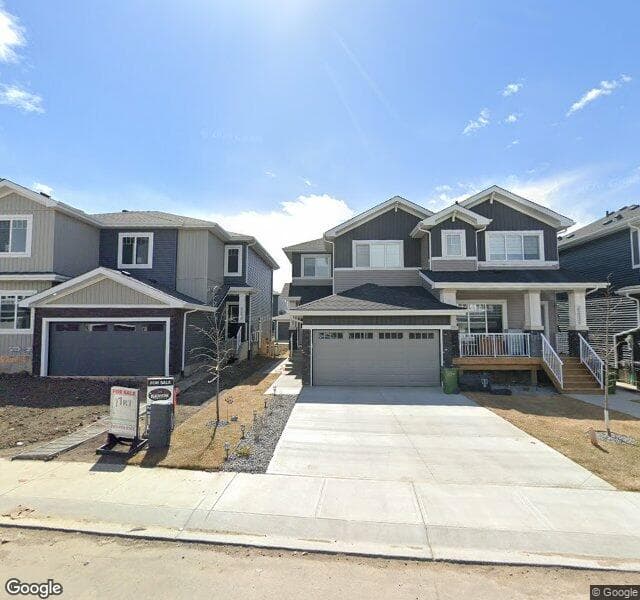 Street view of 16527 20 Avenue SW, Edmonton