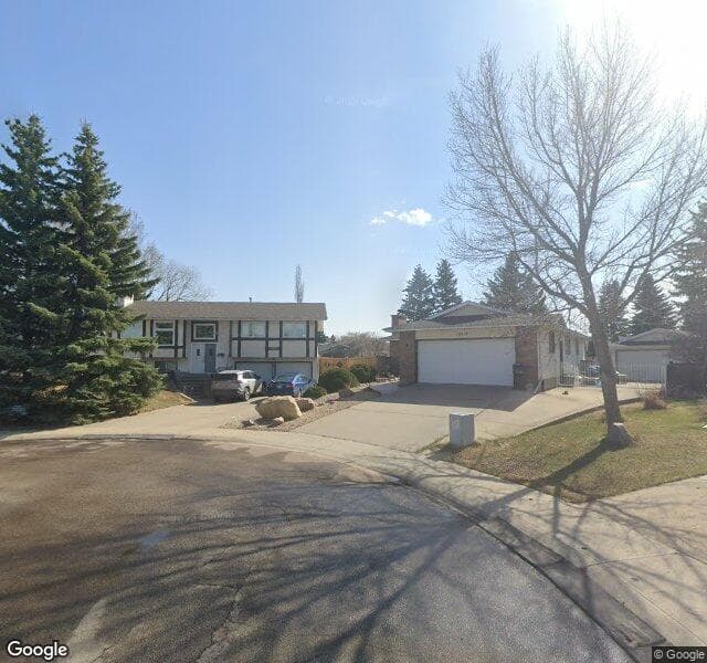 Street view of 18615 68 Avenue NW, Edmonton