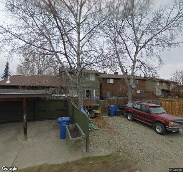 Street view of 6521 Coach Hill Road SW, Calgary