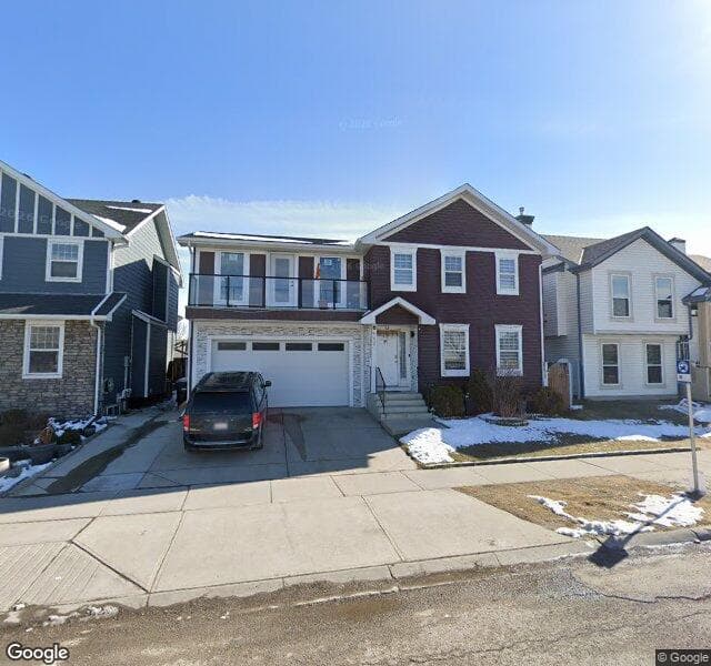 Street view of 638 Martindale Boulevard NE, Calgary