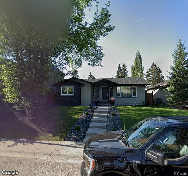 Street view of 37 Langton Drive SW, Calgary