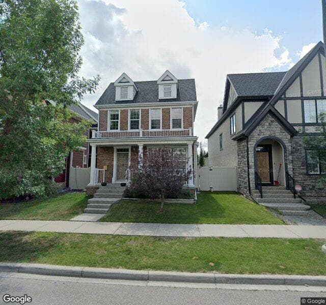 Street view of 160 Mike Ralph Way SW, Calgary