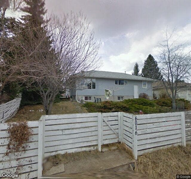 Street view of 6016 Thornburn Drive NW, Calgary
