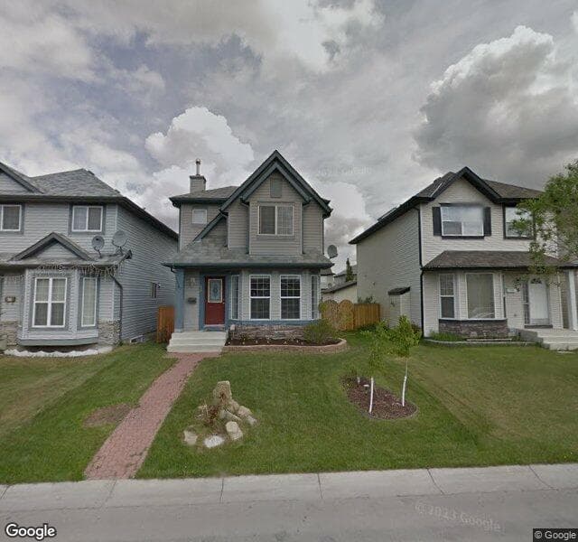 Street view of 40 Taravista Crescent NE, Calgary