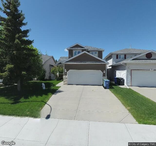 Street view of 95 Citadel Drive NW, Calgary