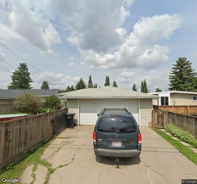 Street view of 11431 Malmo Road NW, Edmonton