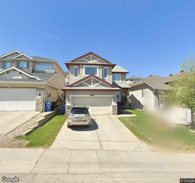 Street view of 165 Panamount Drive NW, Calgary