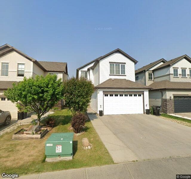 Street view of 1412 56 Street SW, Edmonton