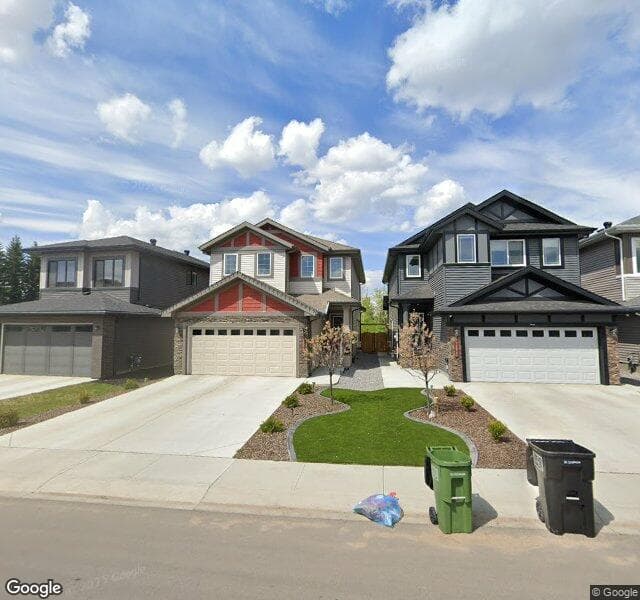 Street view of 1096 Christie Vista SW, Edmonton