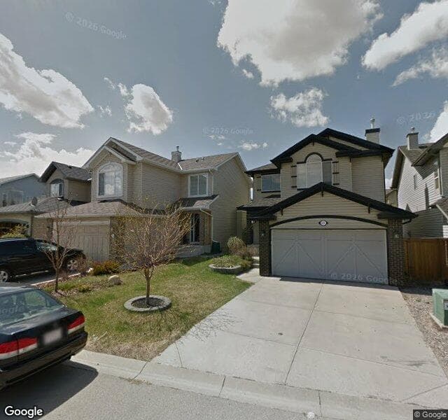 Street view of 211 New Brighton Circle SE, Calgary