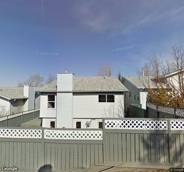 Street view of 54 Hawkwood Boulevard NW, Calgary
