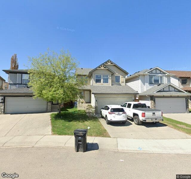 Street view of 196 Panamount Lane NW, Calgary